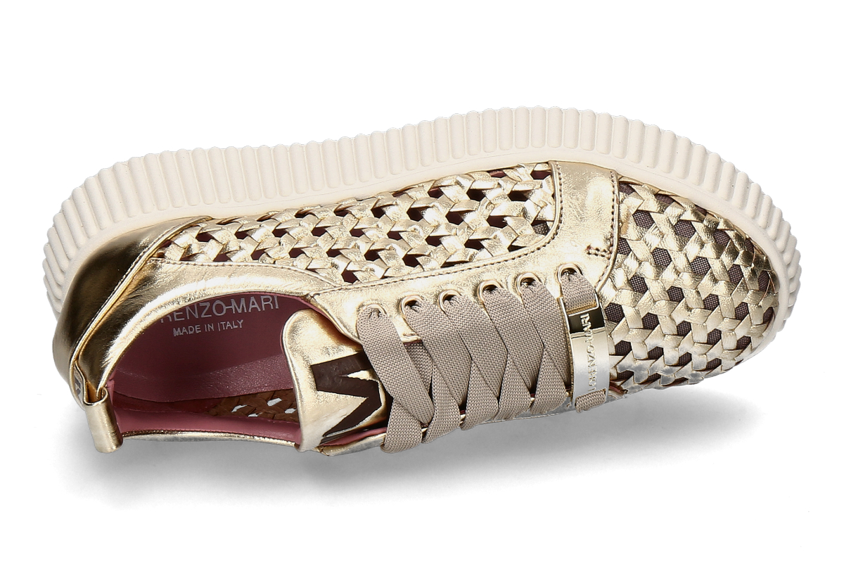 Lorenzo Mari Damen- Sneaker SALLY27- platino laminato_253200134_5