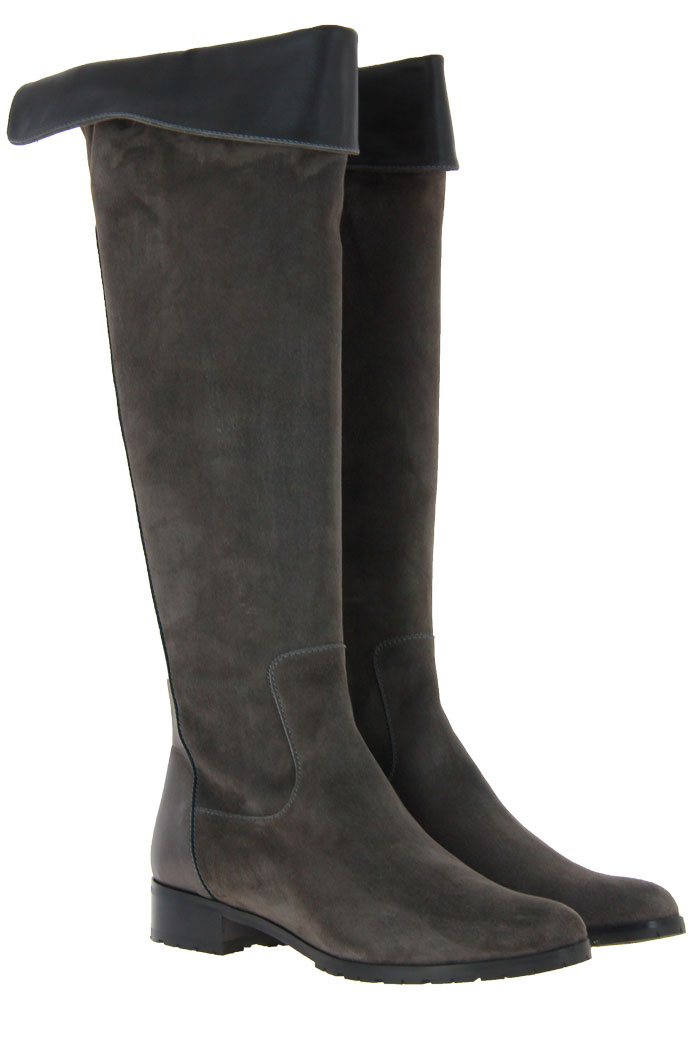 Blubella Stiefel CAMOSCIO TOPO (39)