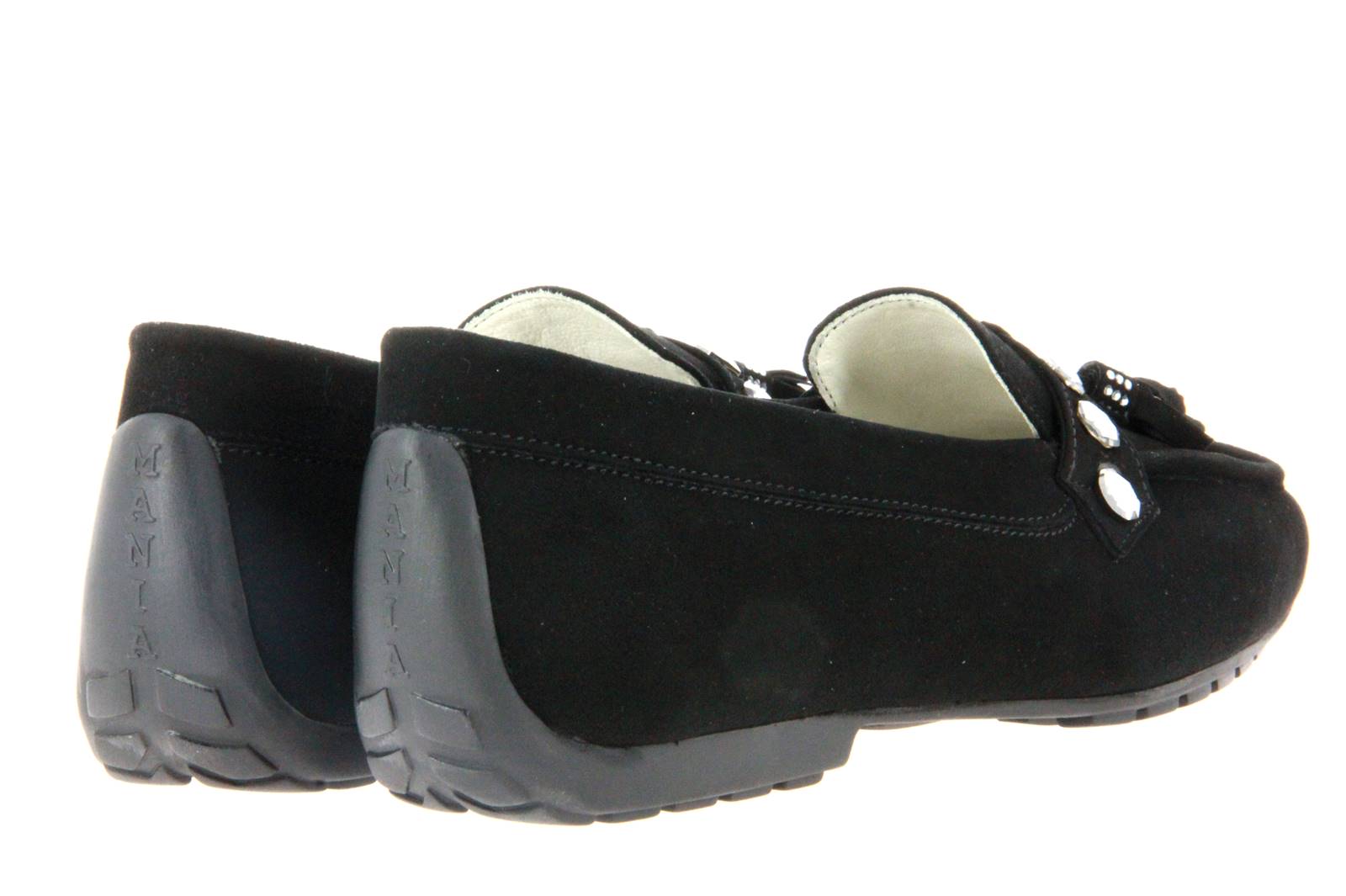 Mania Slipper PROCAR CAMOSCIO NERO  (41½)