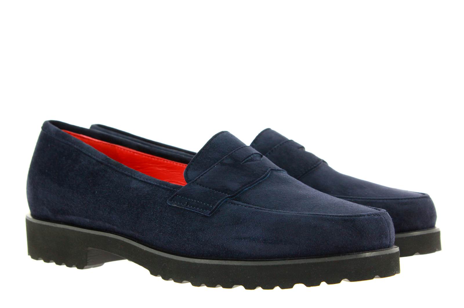 Pas de rouge Slipper MARTA CAMOSCIO BLU (35)