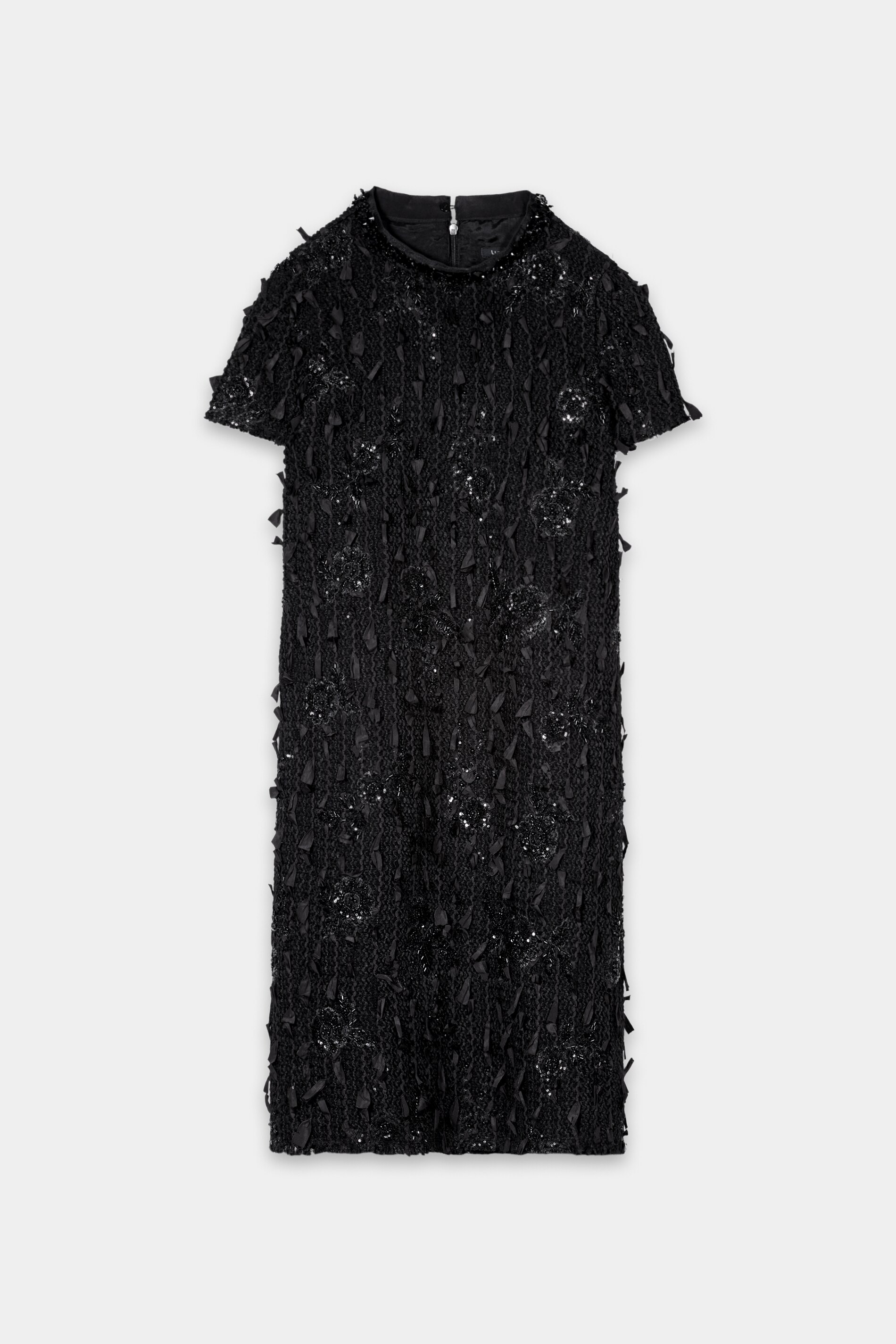 Luisa Cerano Kleid ROBE TWEED - black/schwarz