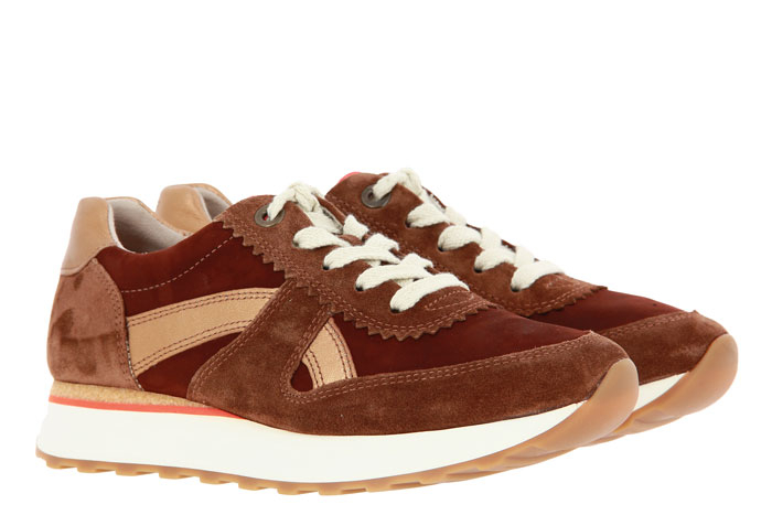 Paul Green Sneaker SUEDE ROYAL NUBUK NUT/CIGAR (40)