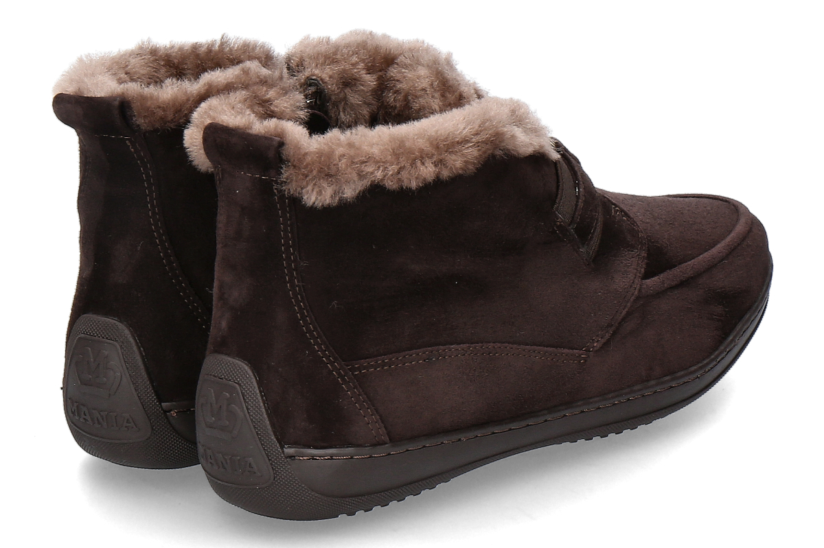 Mania Stiefelette 1410 CAMOSCIO- dunkelbraun_242200145_2