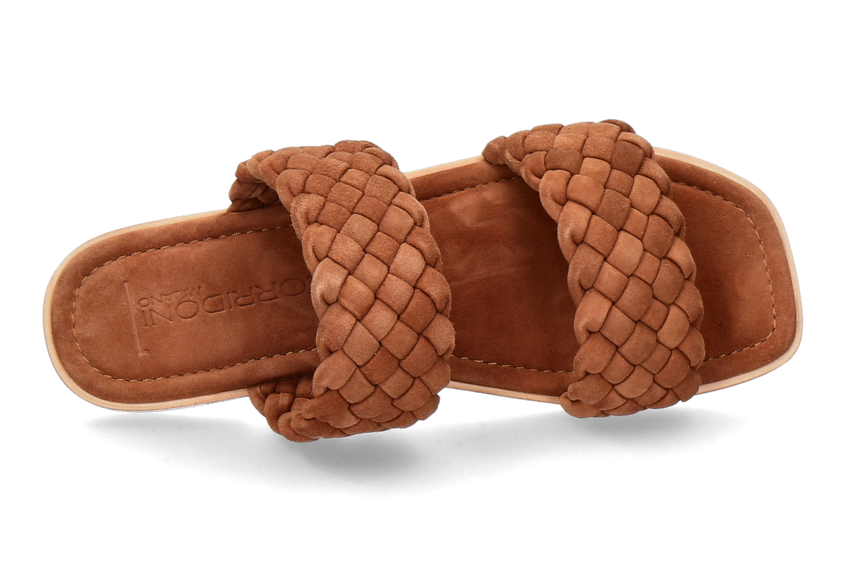 Corridoni 1 Milano Damen- Pantolette 4014 VELOUR- bruciato_281300111_4