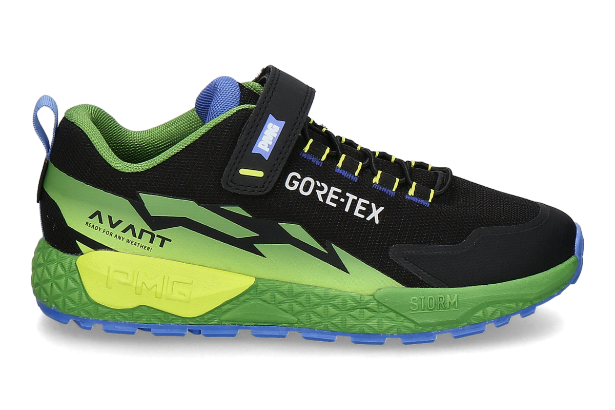 Primigi Jungen- Sneaker STORM- schwarz/ grün/ blau