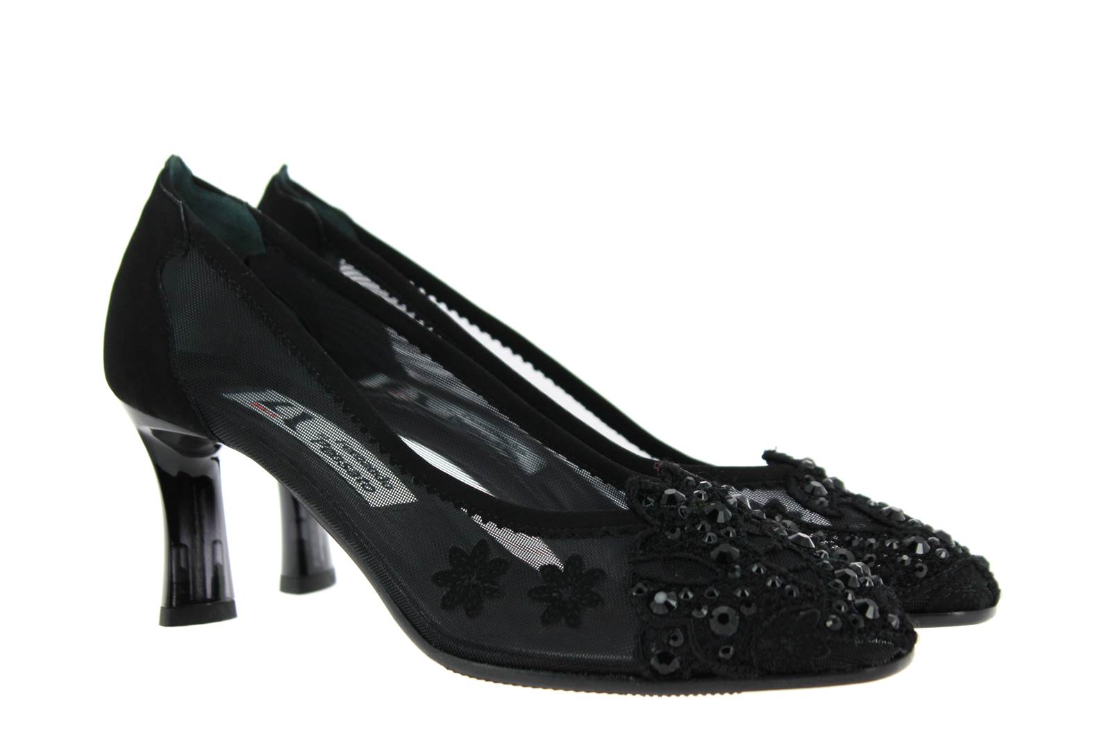 Fernando Pensato Pumps LARA RETE 60 NERO (38)