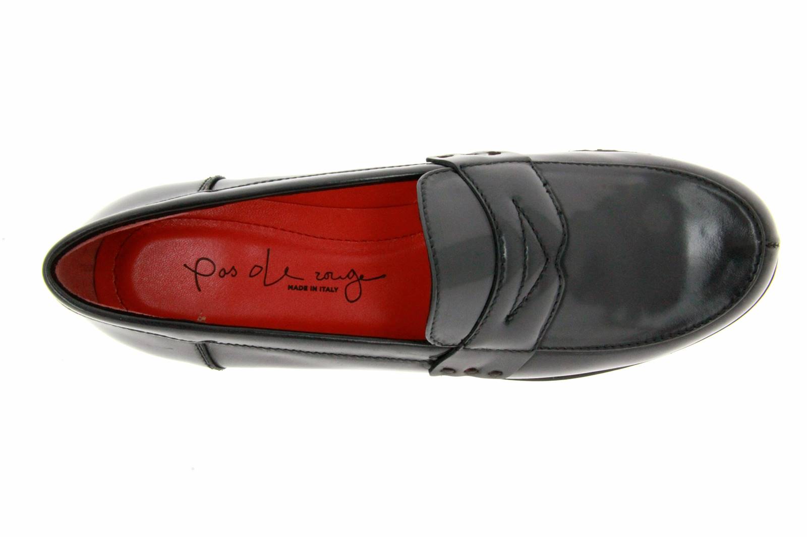 Pas de rouge Slipper MARTA SPAZZOLATO GRIGIO (40)