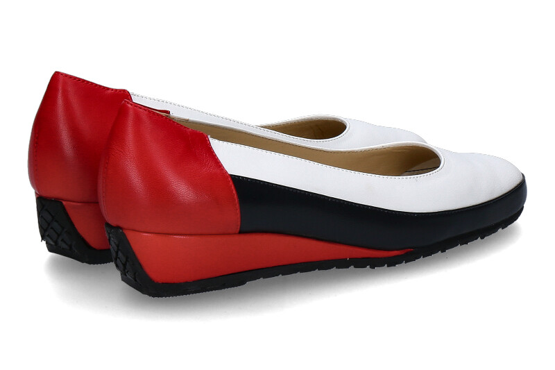 Bagnoli Slipper BIANCO ROSSO BLU (37 )