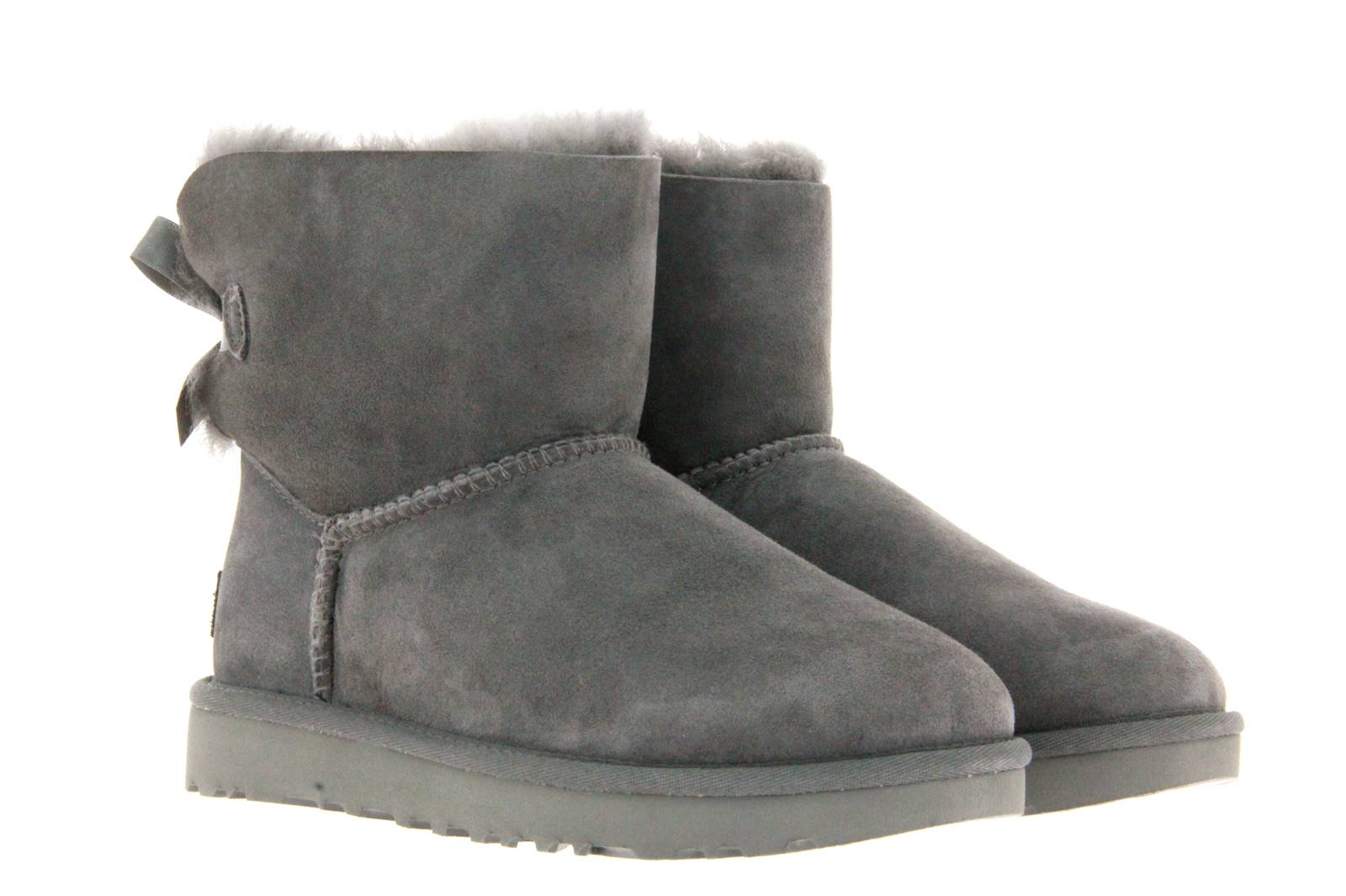 UGG Australia Boots MINI BAILEY BOW II GREY (40)