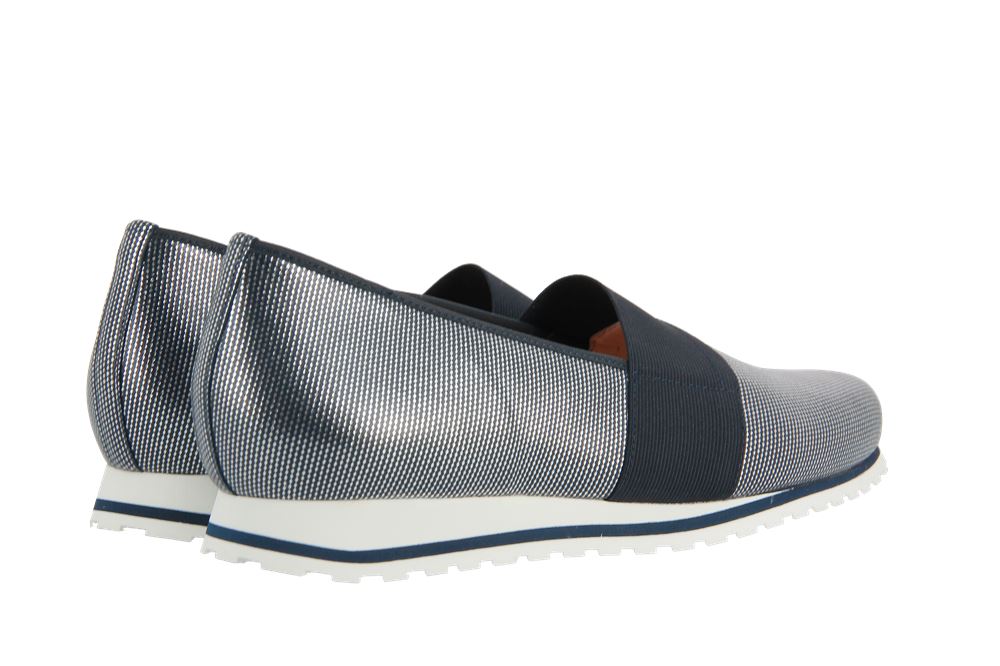 Hassia Slipper PIACENZA G-WEITE METAL LEDER OCEAN (38½)