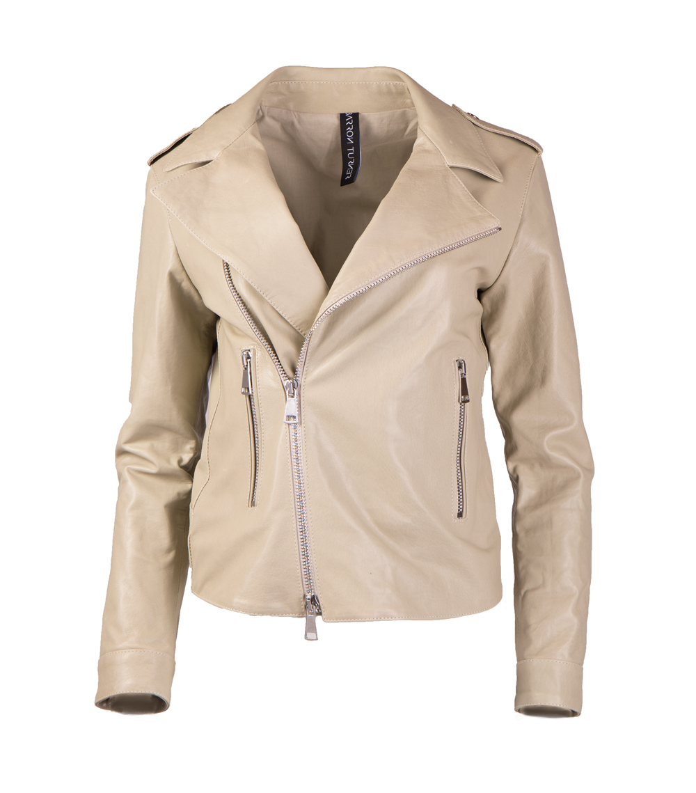 Barron Turner Bikerjacke BONEY DOUGH NAPPA LAVATA