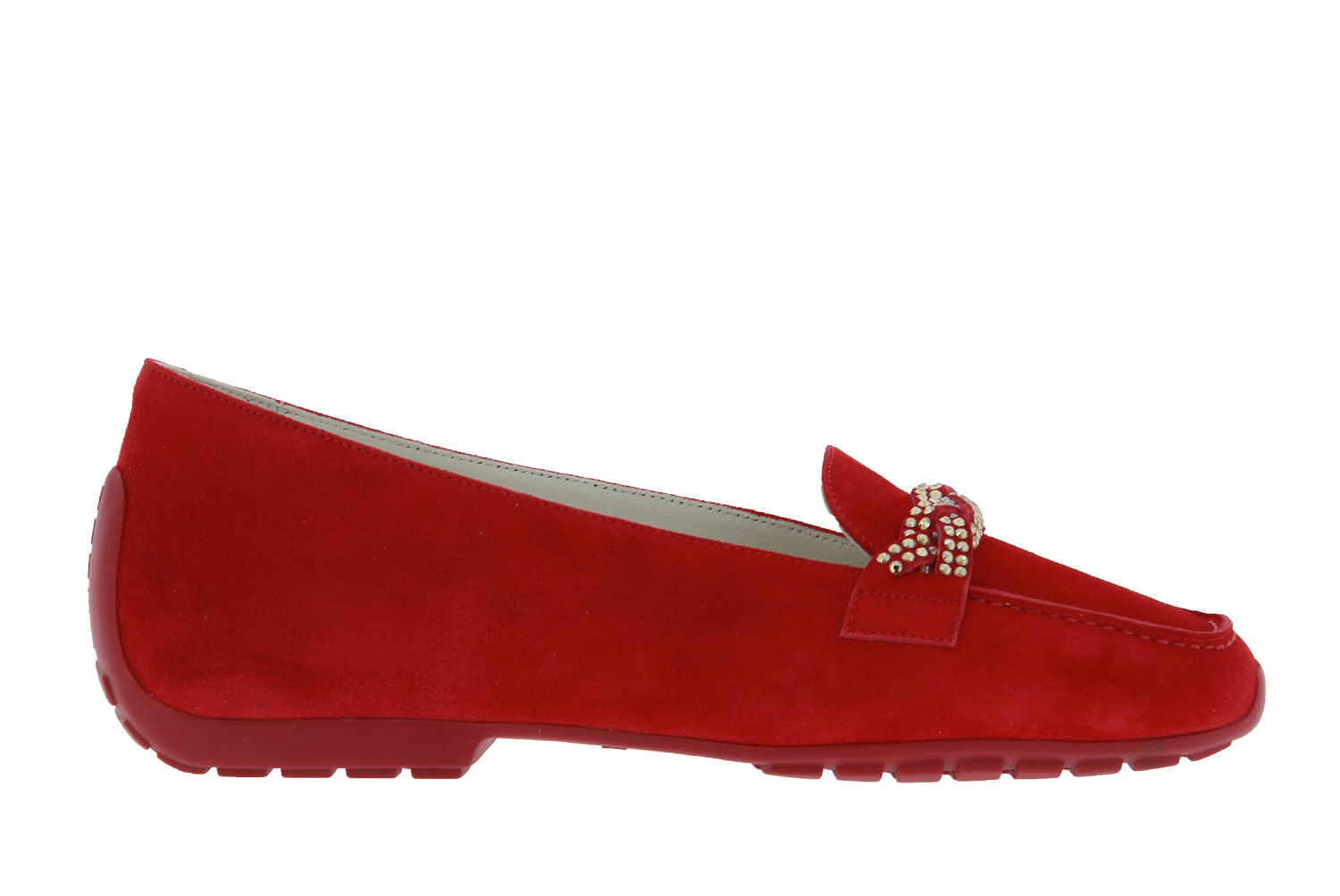 Mania Slipper CAMOSCIO ROSSO SWAROVSKI (39)