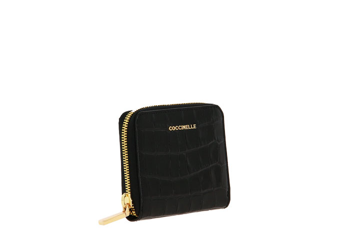 Coccinelle Geldbörse CROCO VERNICE NOIR
