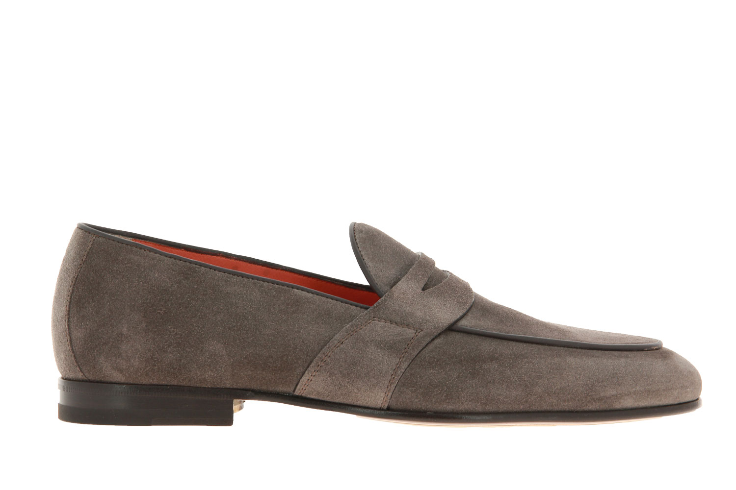 Santoni Slipper CAMOSCIO GRIGIO (44)