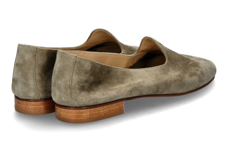 ScarpaRossa Slipper BENITO CAMOSCIO OLIVA (41)