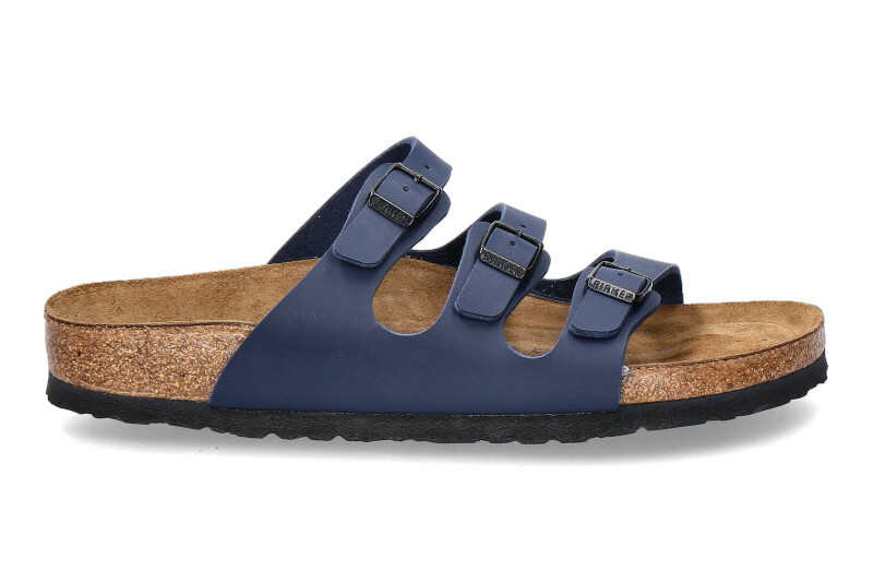 Birkenstock Pantolette FLORIDA SCHMAL BIRKO-FLOR BLUE (42)