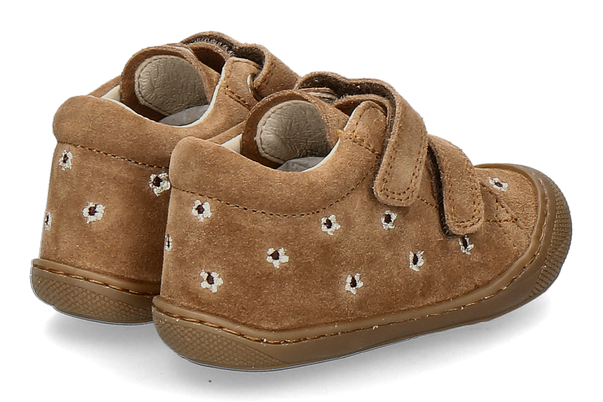 Naturino Mädchen- Lauflernschuh COCOON SUEDE- mittelbraun_343900019_2