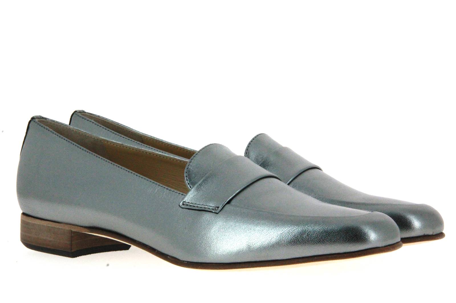 Gabriele Slipper NAPPA LAMINATA ACCIAIO (36½)