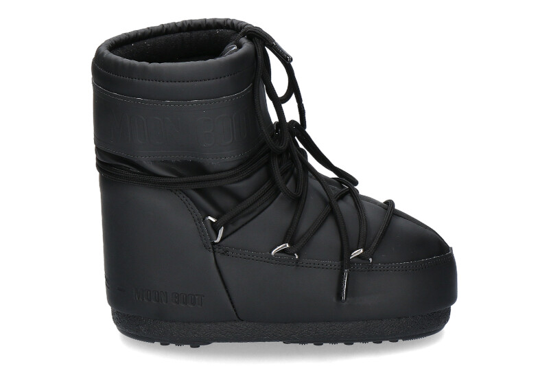 Moon Boot ICON LOW RUBBER BLACK