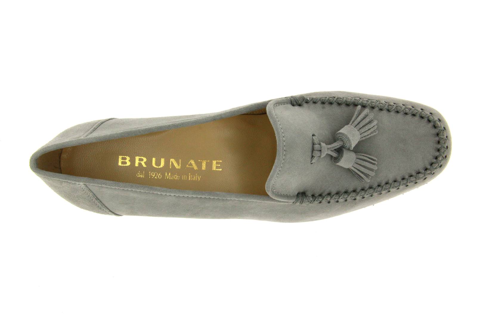 Brunate Slipper ULI CAMOSCIO STEEL (41)