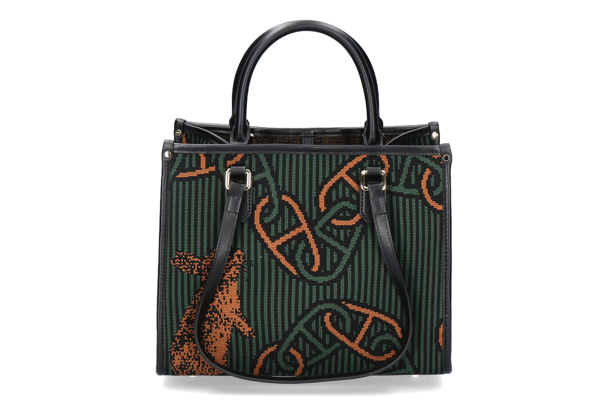 My-Best Bag Firenze Tasche ATENA WONDERLAND- braun/ grün/ rabbit My-Best Bag Firenze Tasche ATENA WONDERLAND- braun/ grün/ rabbit