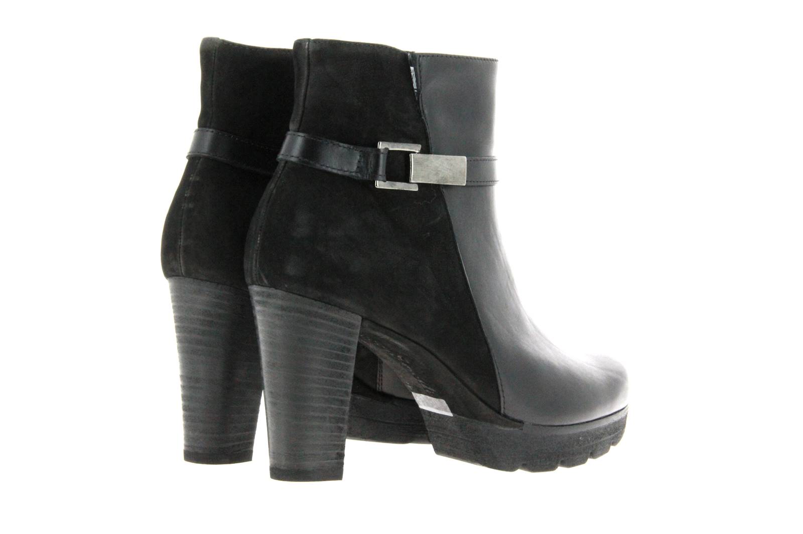 Paul Green Stiefelette KALBLEDER SPORTNUBUK SCHWARZ (40½)