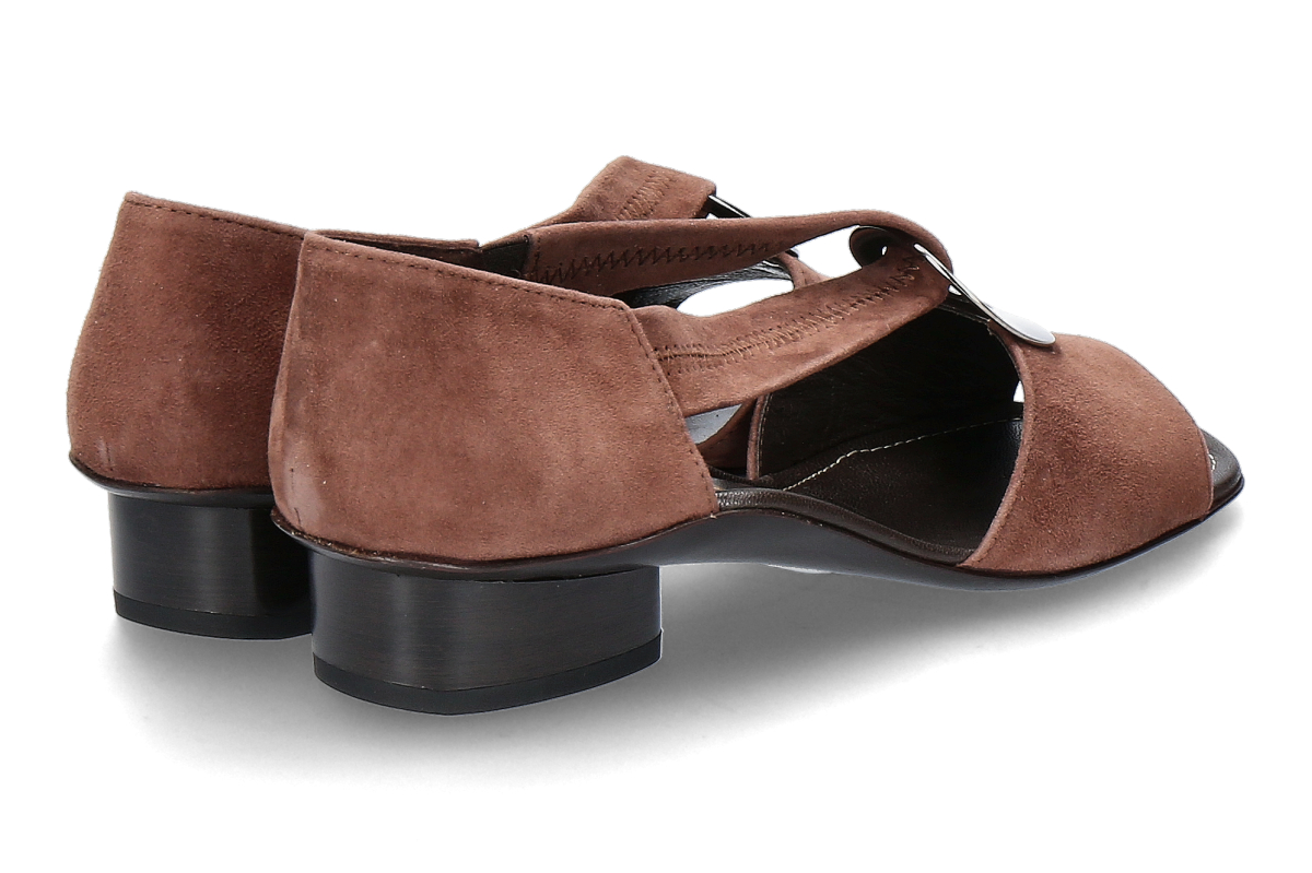 Brunate Sandale ALBA CAMOSCIO- choco_281300107_2