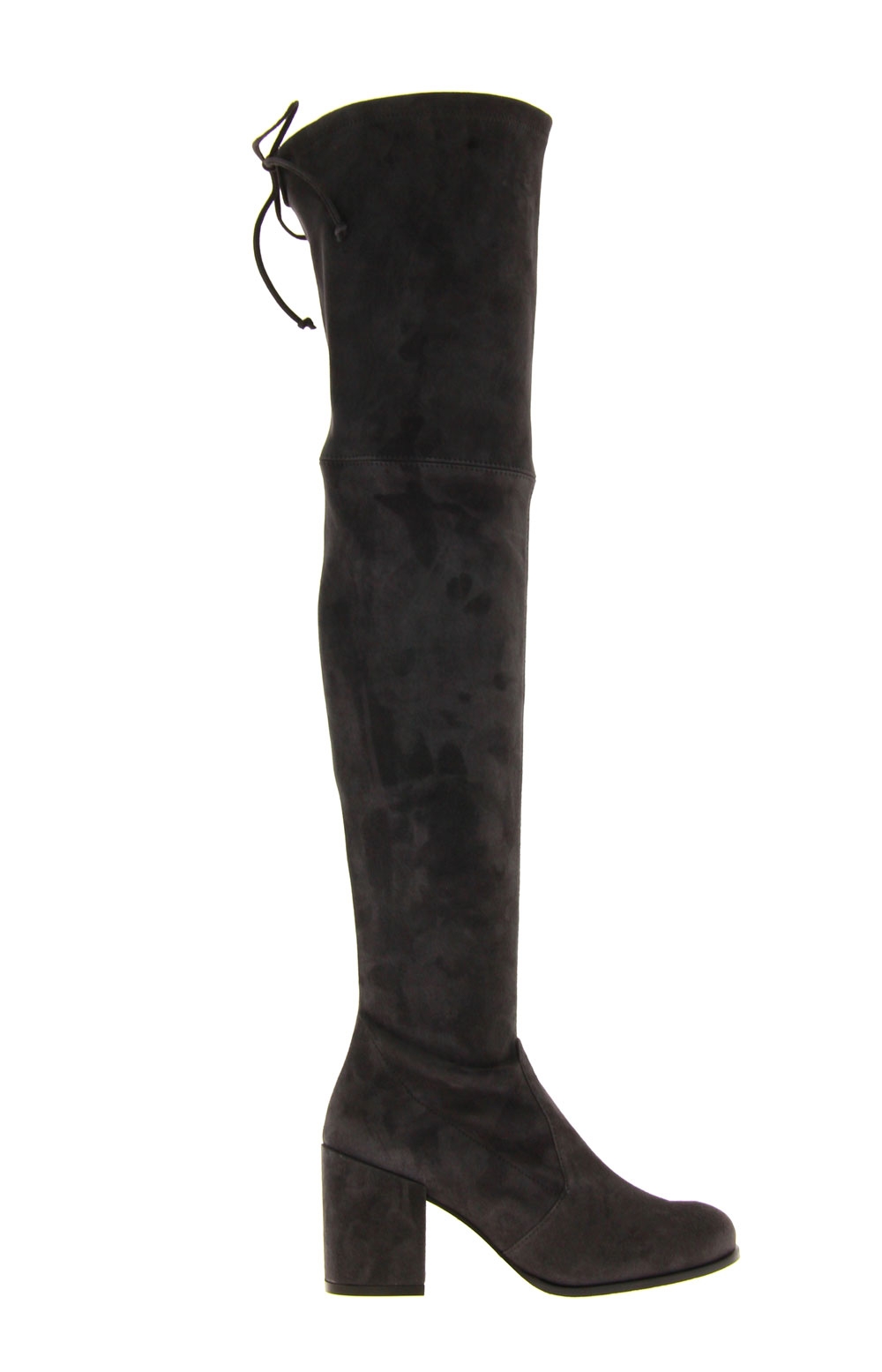 Stuart Weitzman Overknee-Stiefel TIELAND ASPHALT SUEDE  (40)