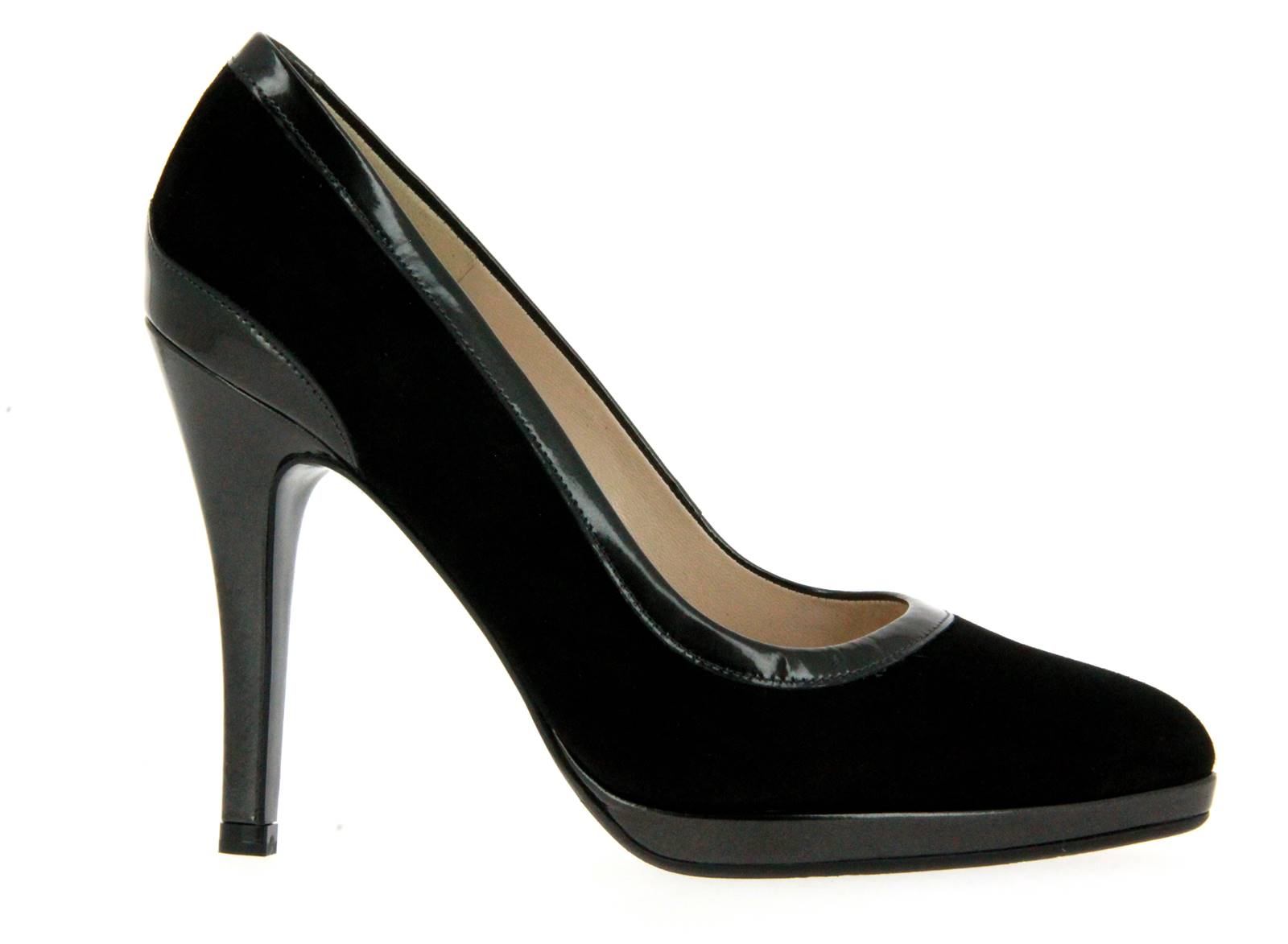 Peter Kaiser Pumps HENRIKE SCHWARZ SUEDE CARBON IRON  (41)