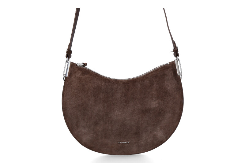 Coccinelle Tasche SUNUP SUEDE LEATHER- fondant brown/dunkelbraun Coccinelle Tasche SUNUP SUEDE LEATHER- fondant brown/dunkelbraun
