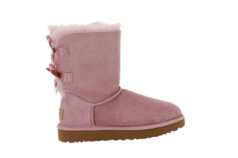 UGG Australia Boots BAILEY BOW II PINK CRYSTAL (37 )