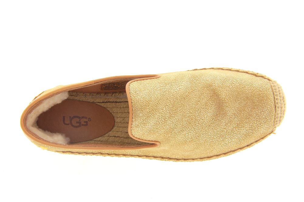 UGG Australia Espadrilles SANDRINNE II METALLIC GOLD (39)