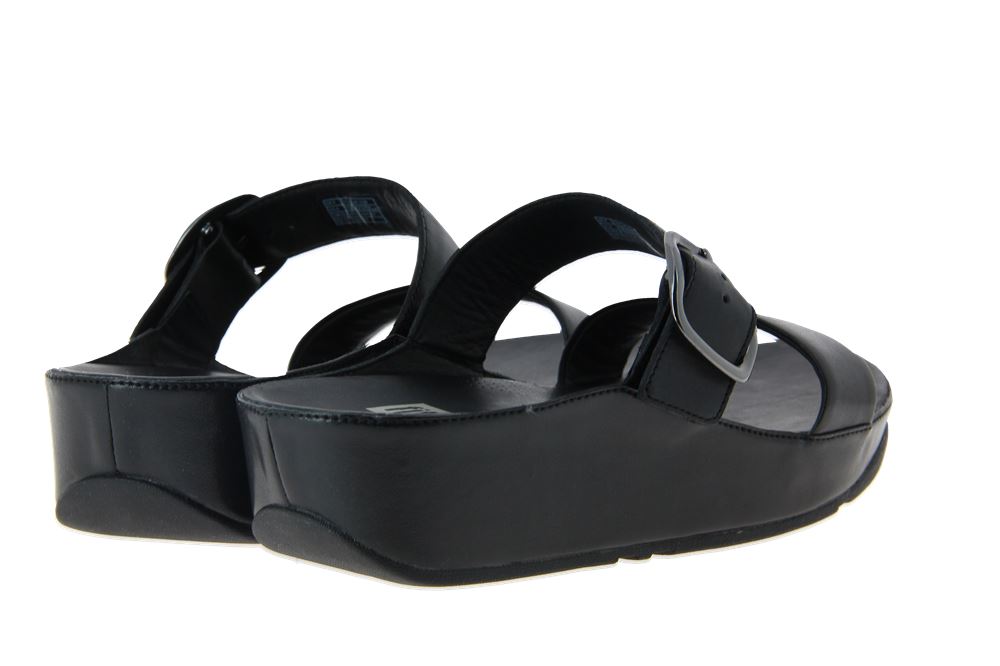 Fitflop Pantolette STACK SLIDE BLACK (37 )