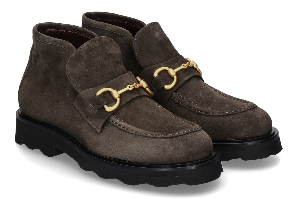 Pomme d'Or Bootie NICKY REVERSE- dunkelbraun/ dusty brown