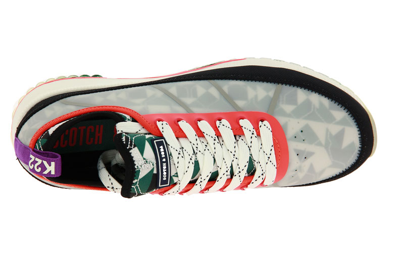 Scotch & Soda Sneaker VIVEX NEOPRENE GREY GEO PRINT (45)