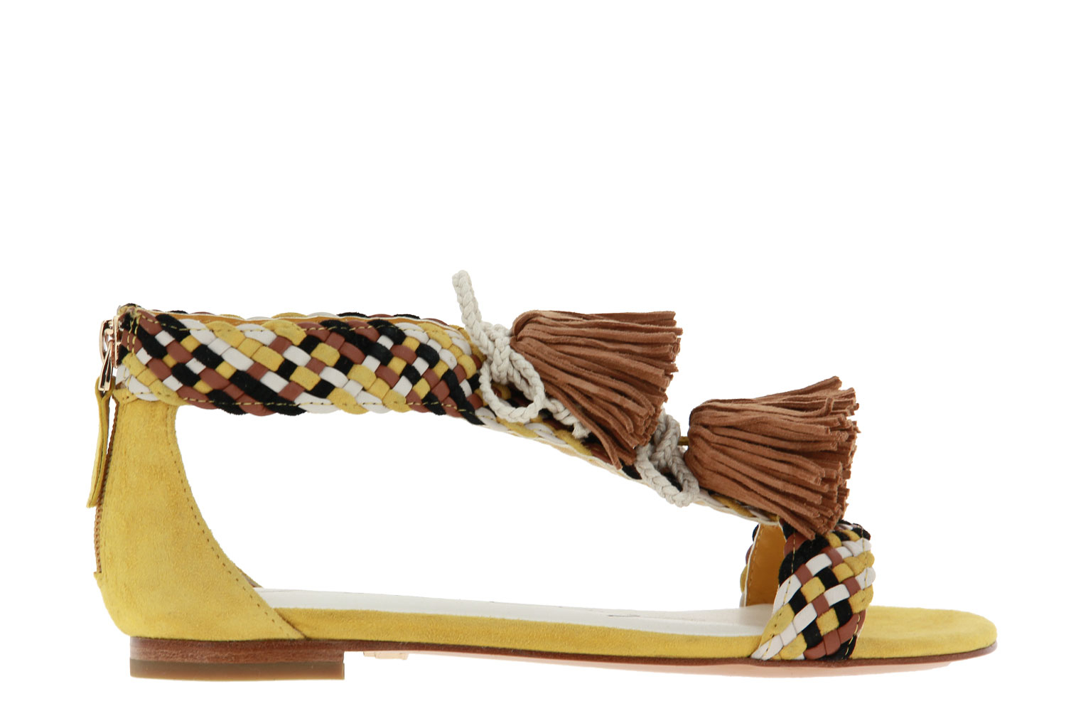 Lola Cruz Sandale CAMOSCIO AMARILLO  (41)