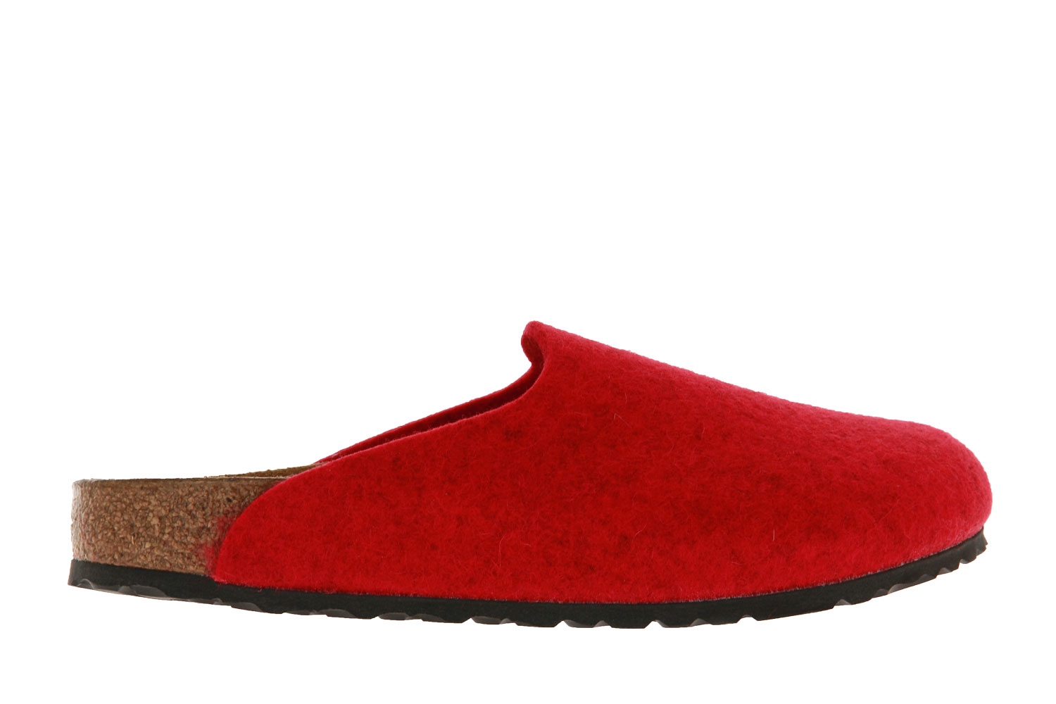 Birkenstock Clogs AMSTERDAM SCHMAL WOLLE MELANGE RED (41)