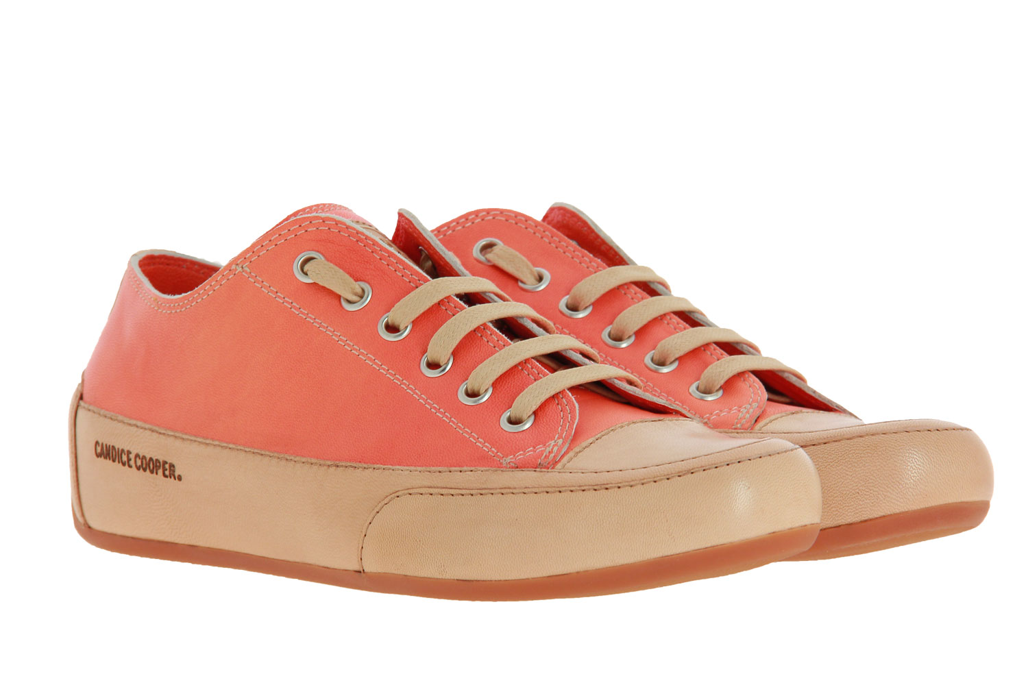 Candice Cooper Sneaker ROCK TAMPONATO ARANCIO BEIGE (38½)