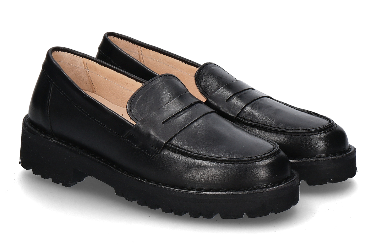 Astorflex Damen- Slipper DIANEFLEX XLC- nero/schwarz
