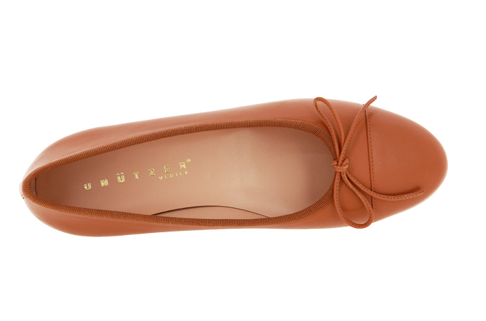 Unützer Ballerina NAPPA COGNAC LUGGAGE