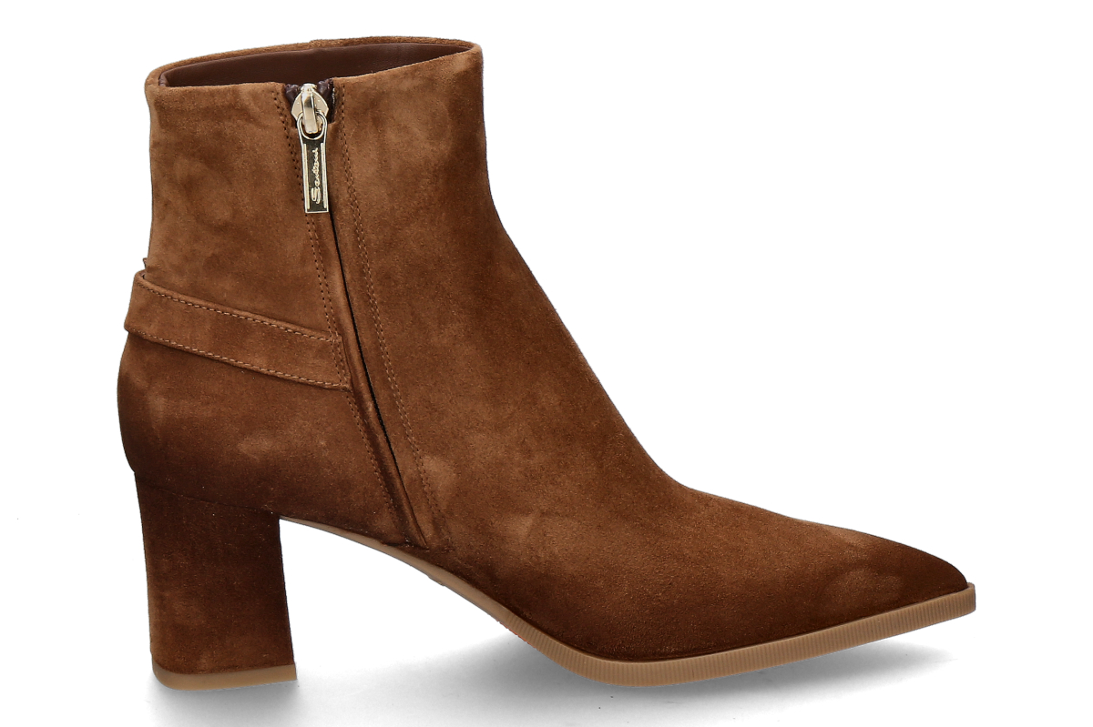 Santoni Damen Stiefelette ELLY VELOURS brown_253300263_4