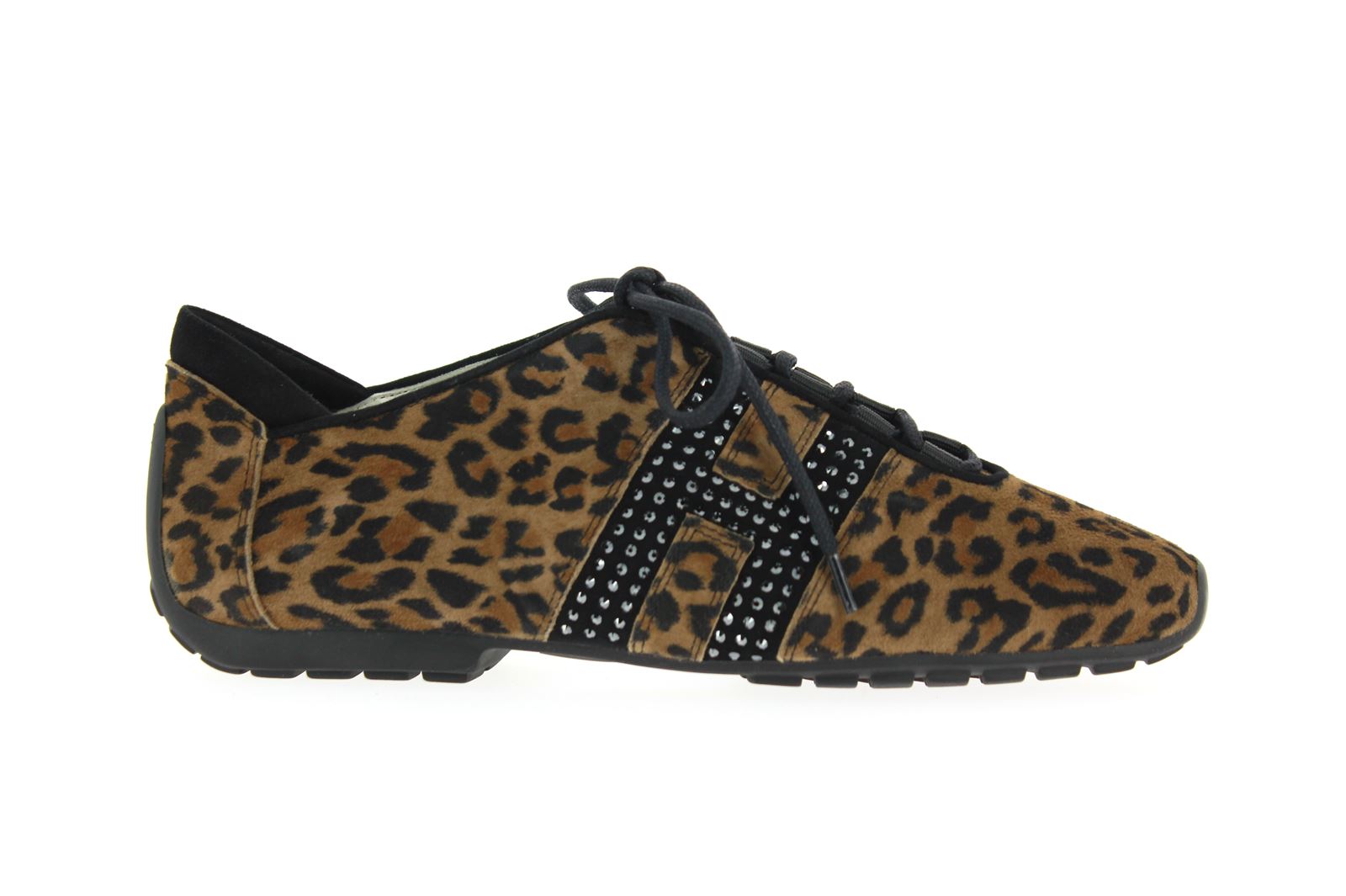 Mania Schnürschuh CAMOSICO LEOPARD NERO-38