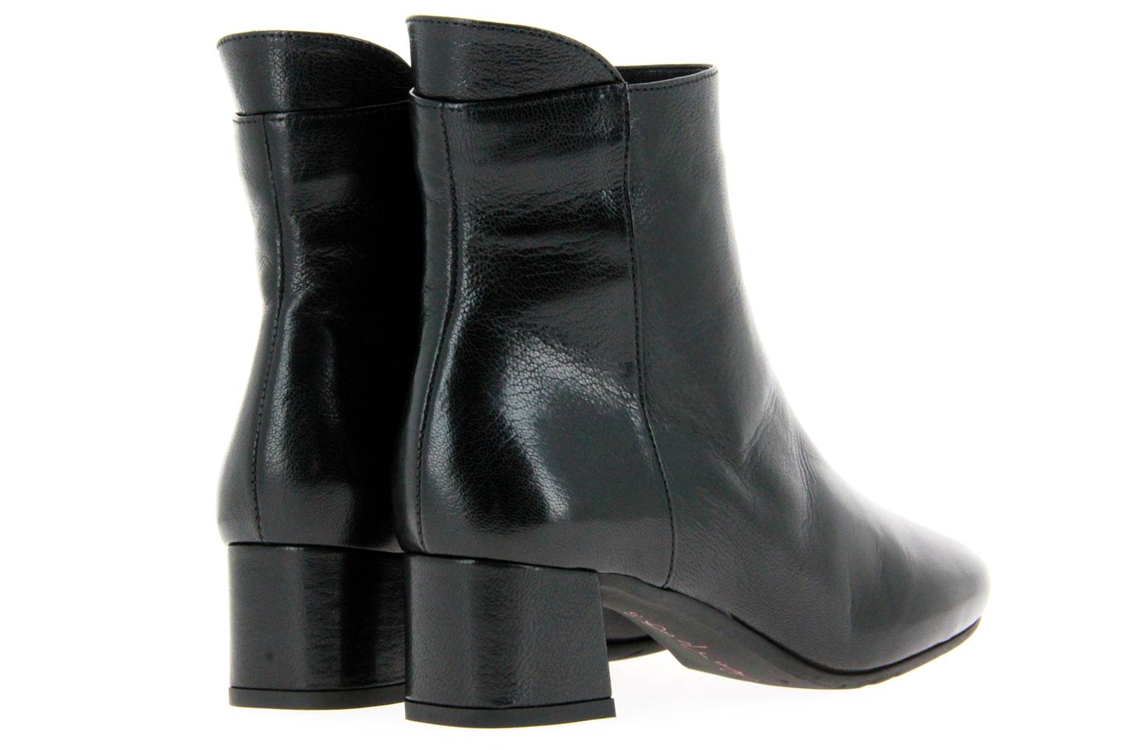 Pas de rouge Stiefelette gefüttert SARA DOVER NAPPA NERO (37 )