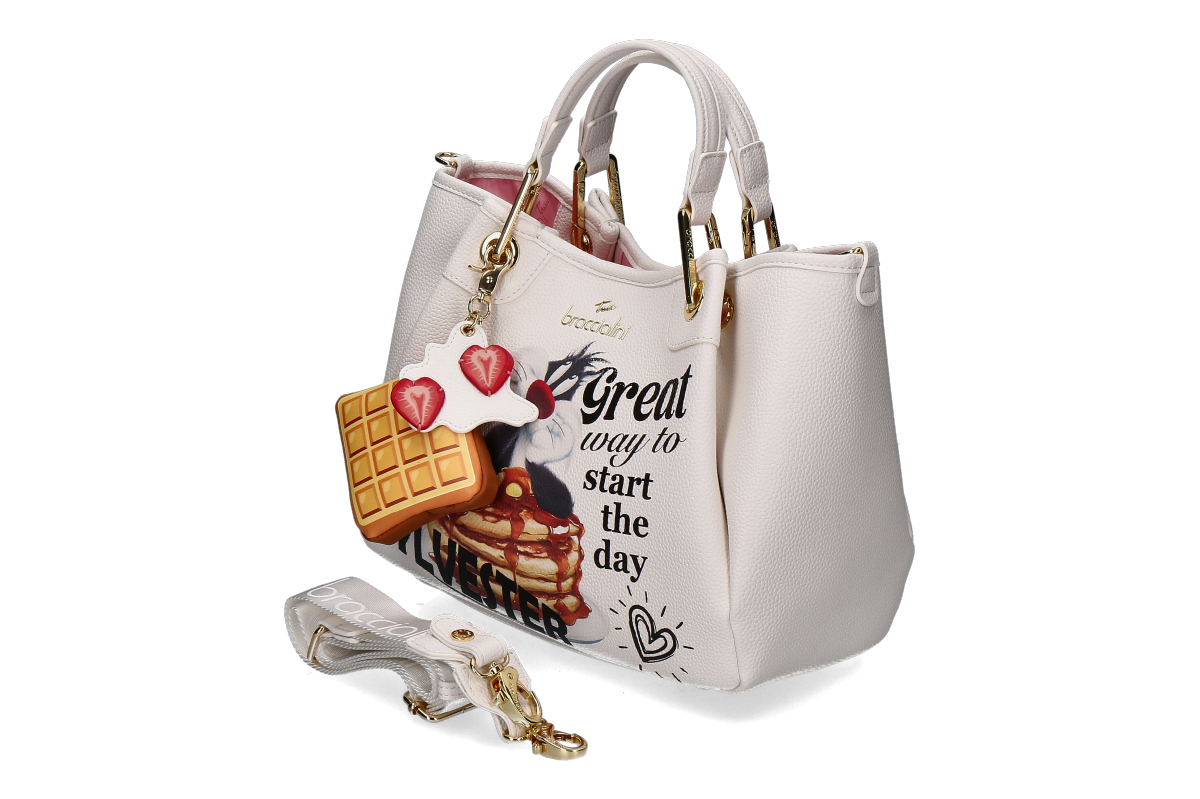 Braccialini Handtasche AMY SYLVESTER- white/ weiss