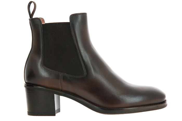 Santoni Chelsea Boots NAPPA BROWN (40)