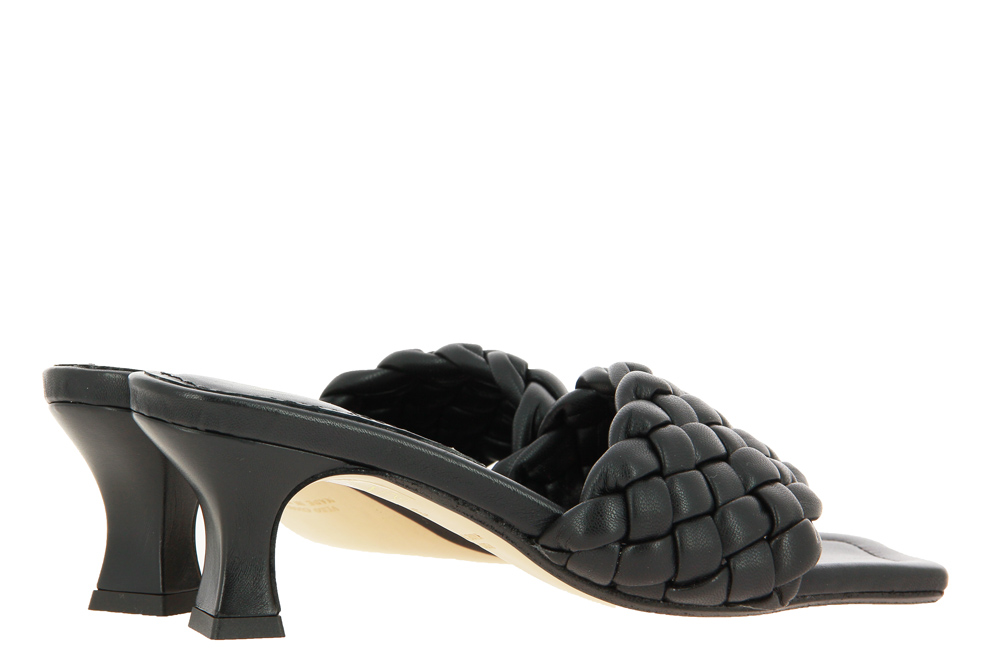 Bianca Di Pantolette FONDO CUOIO NAPPA NERO 591 JE7353