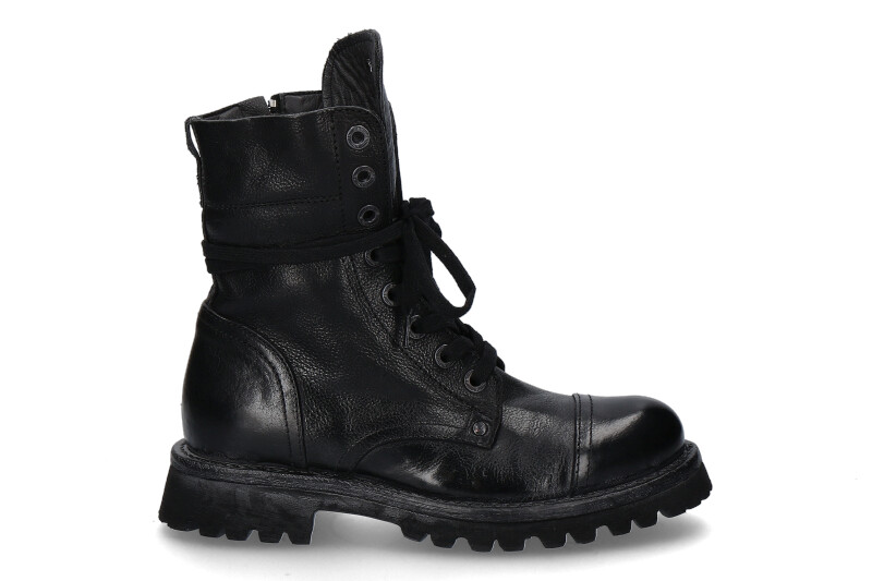 Moma Damen- Biker Boots POLACCO CUSNA NERO (36)