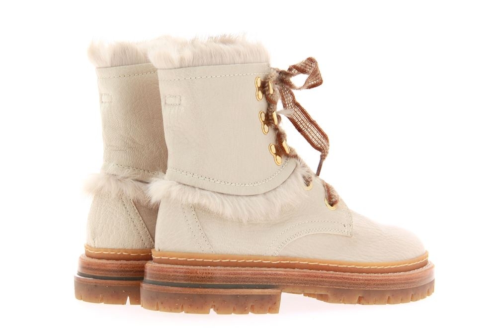 Attilio Giusti Leombruni Stiefelette gefüttert LEDER ICE OFFWHITE (41)