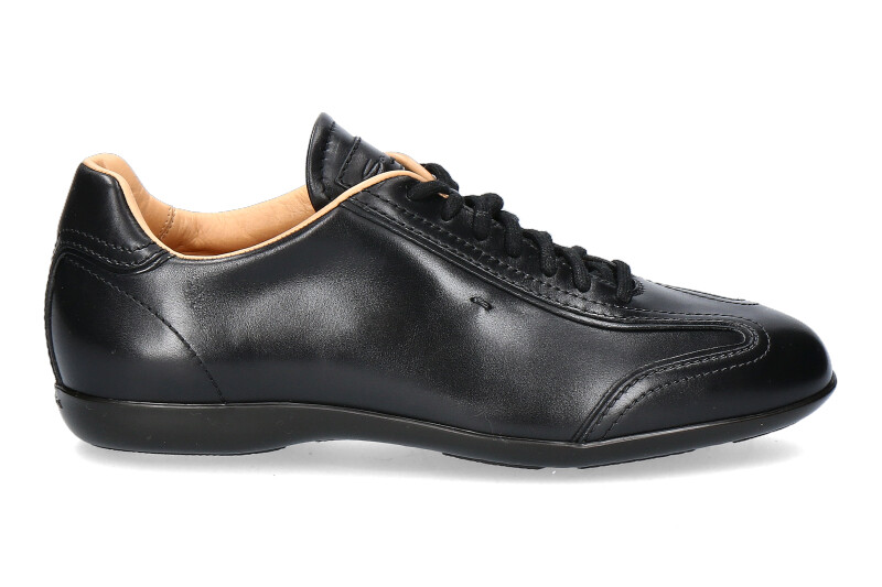 Santoni Sneaker LEATHER BLACK (43½)