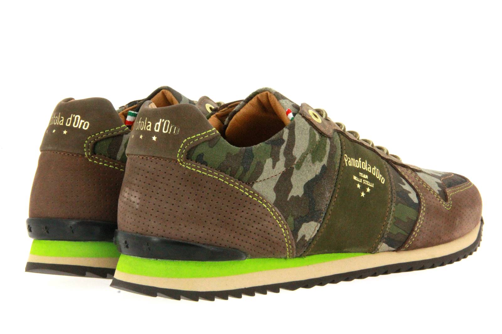 Pantofola d'Oro Sneaker TERAMO CAMOSCIO MILITARY OLIVE (41)